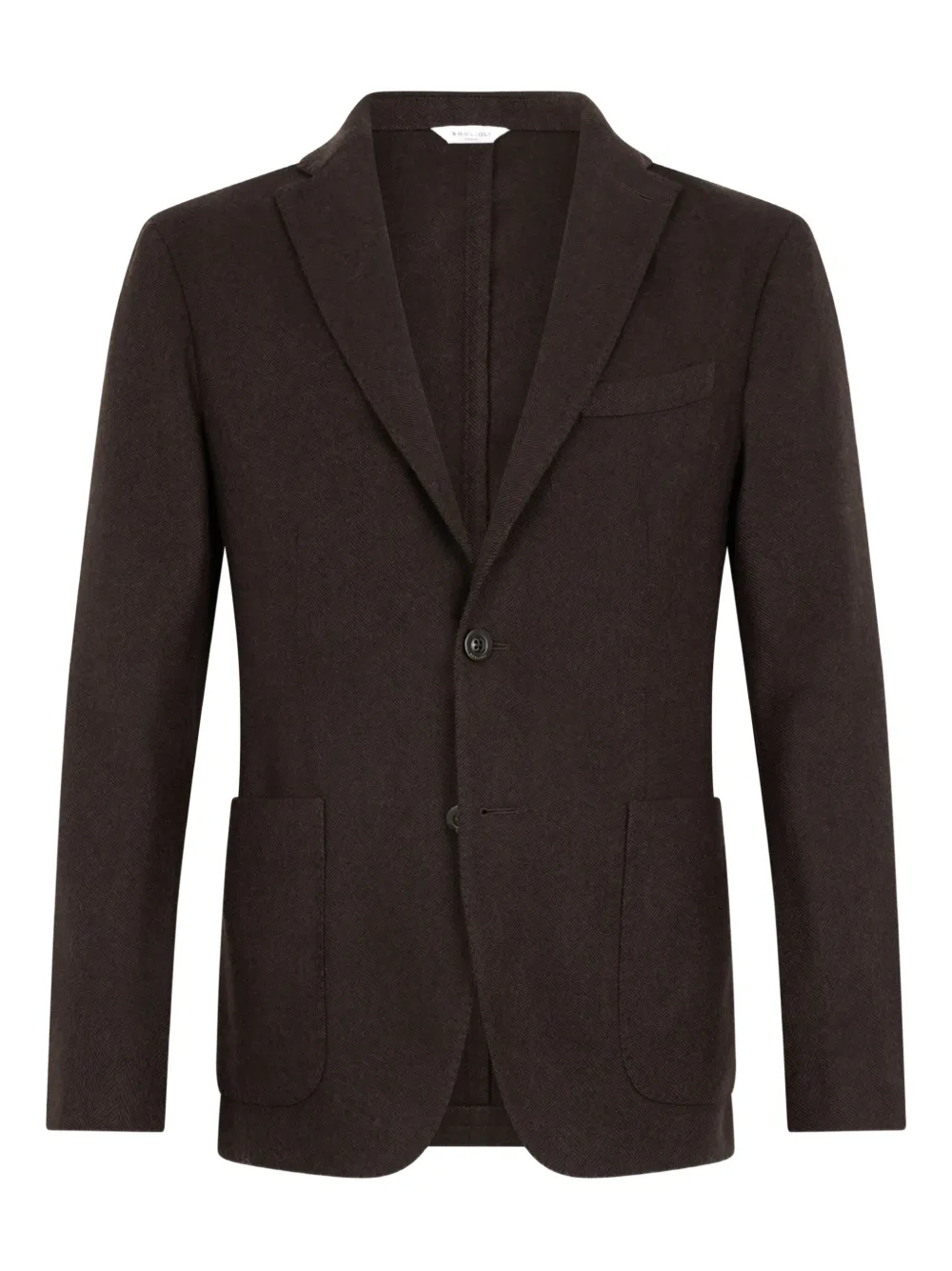 Boglioli patch-pockets two-button jacket Bruin