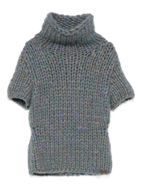 CHANEL Pre-Owned suéter con cuello de tortuga 2000
