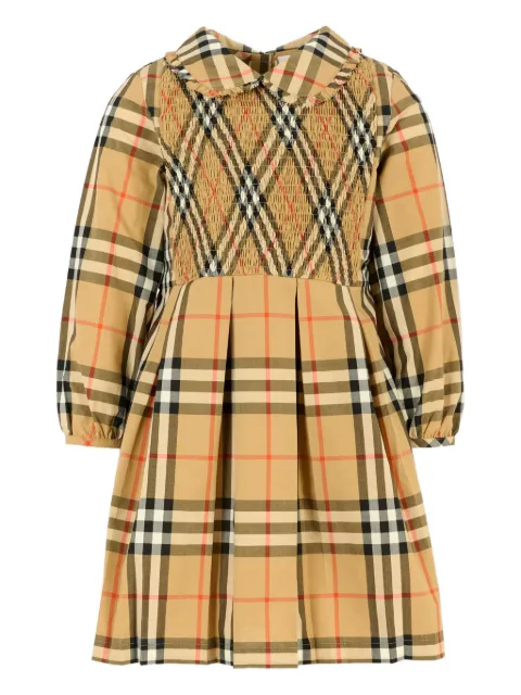 Burberry Kids pleated dress