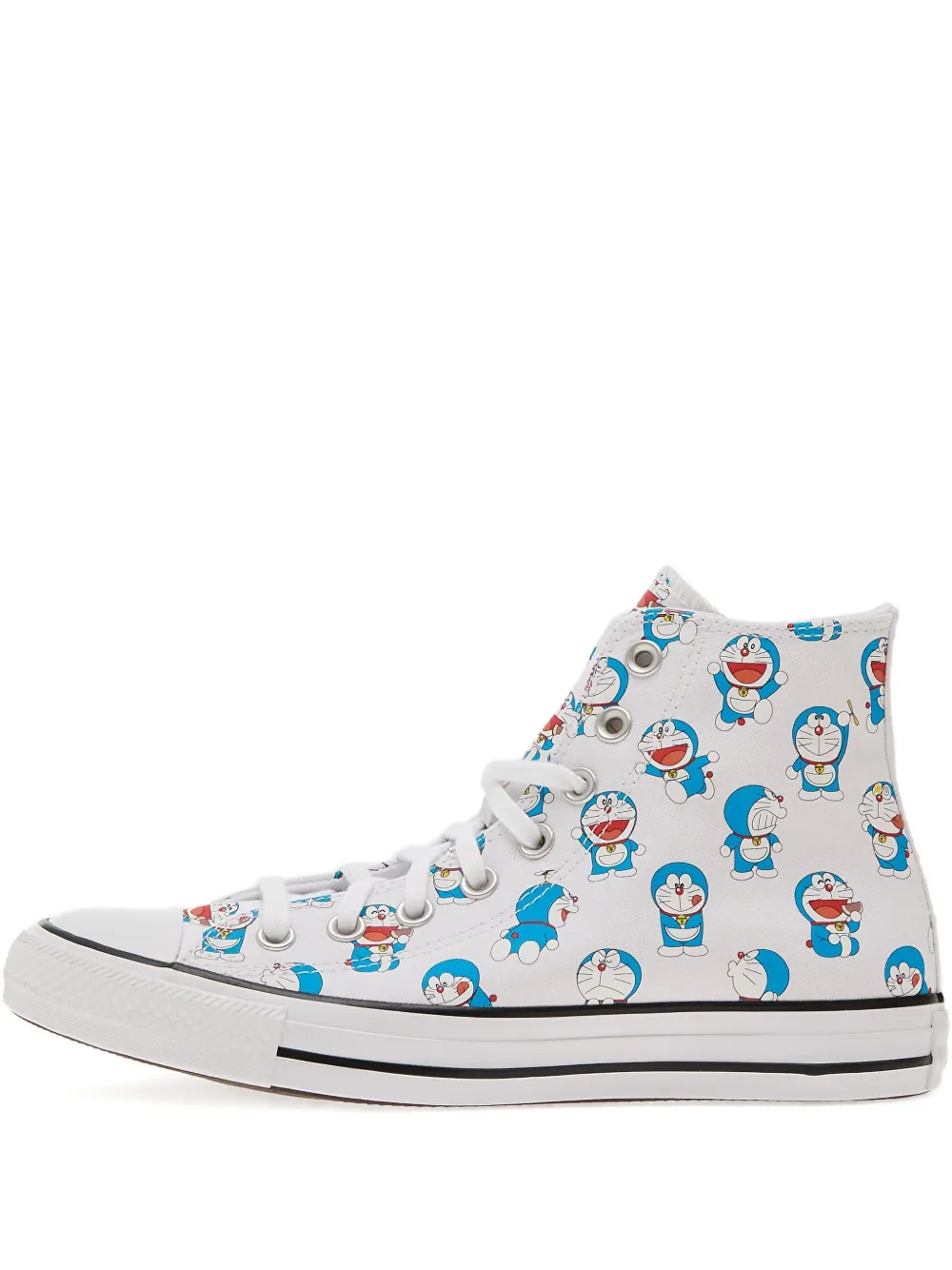 Converse doraemon print high-top trainers White