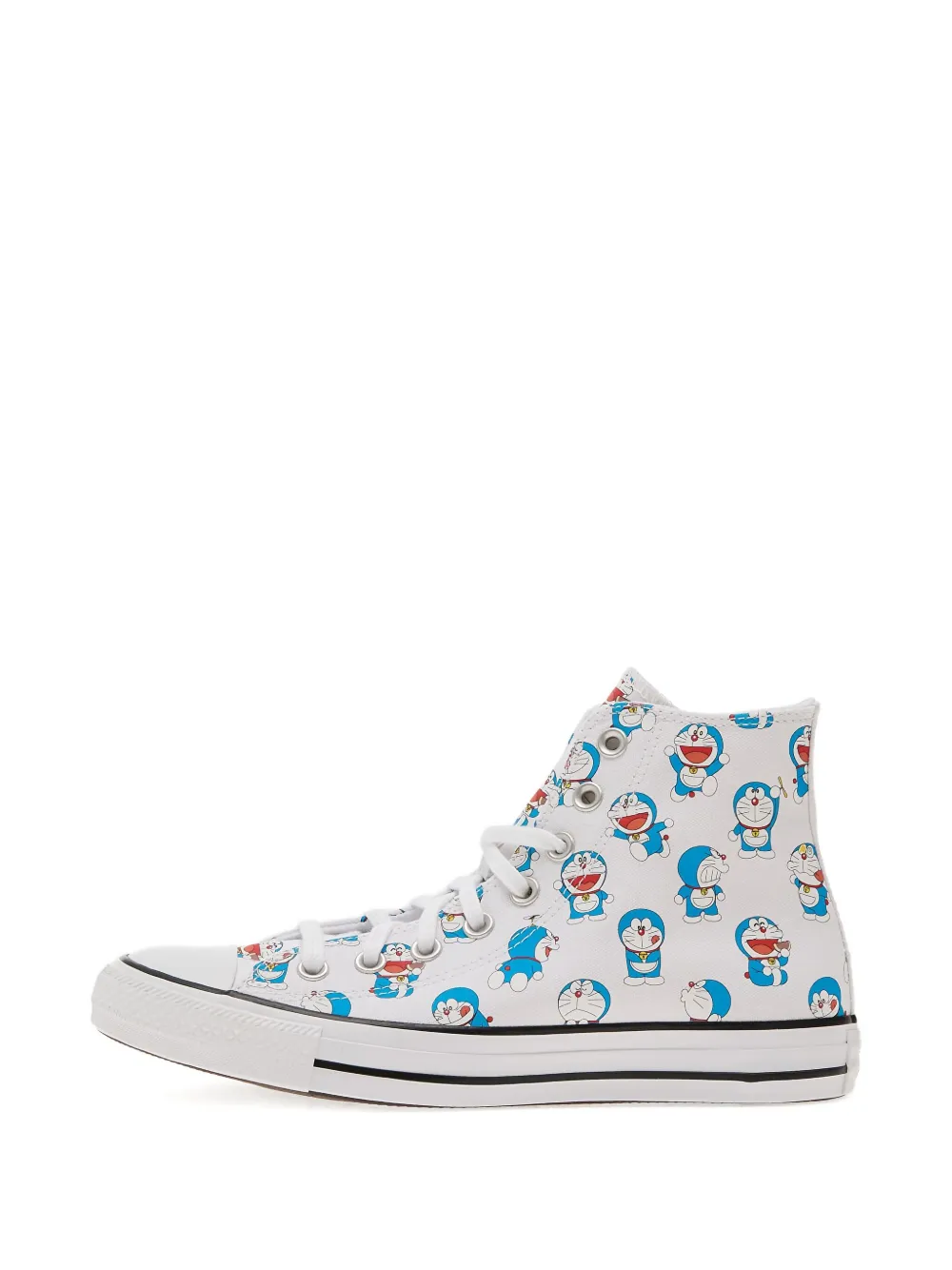 Converse doraemon print high-top trainers White