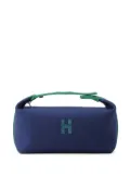Hermès Pre-Owned 2020-2025 Small Canvas Bride A Brac Case vanity bag - Blue