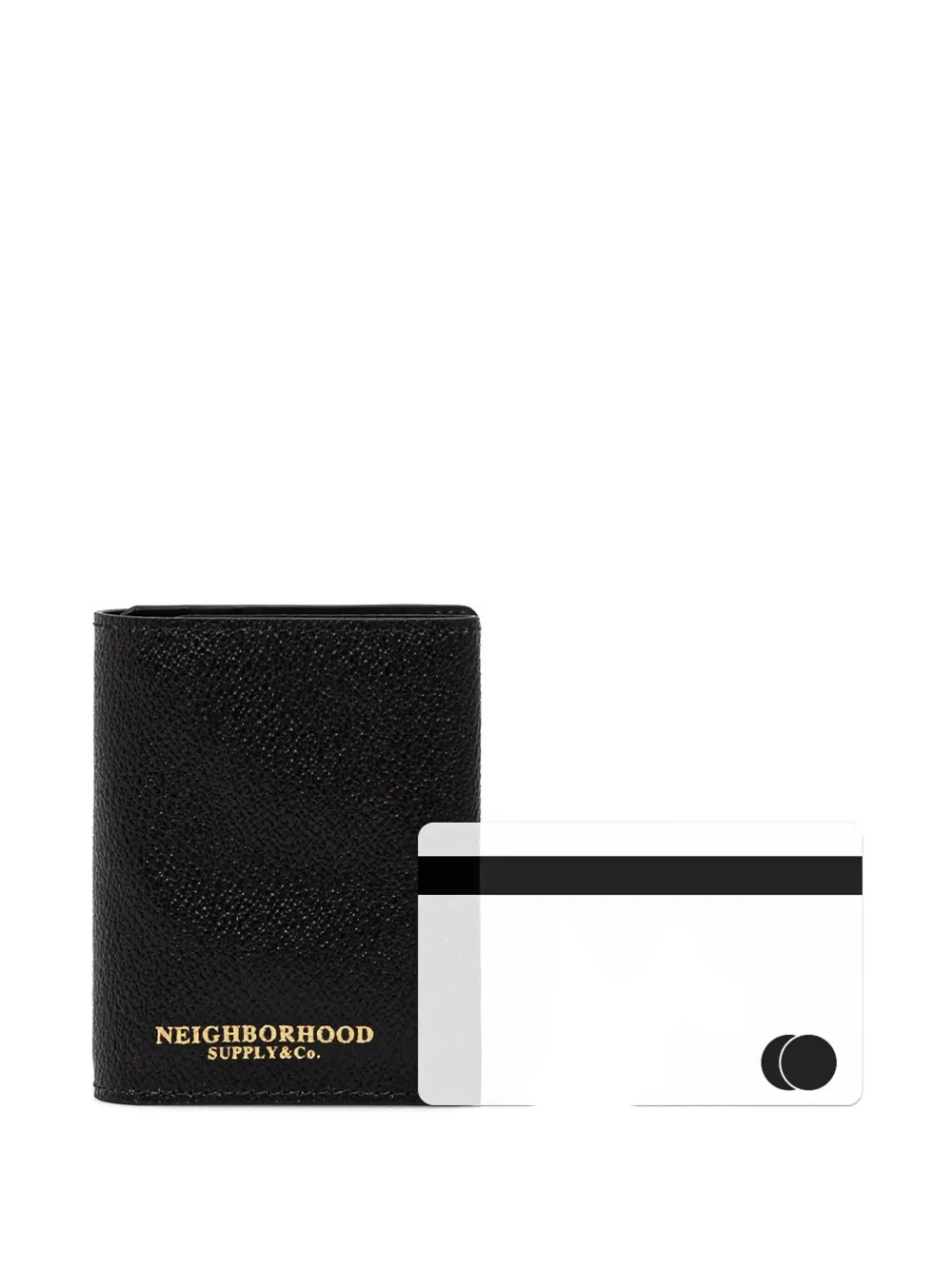 Neighborhood Pasjeshouder met ritssluiting Zwart