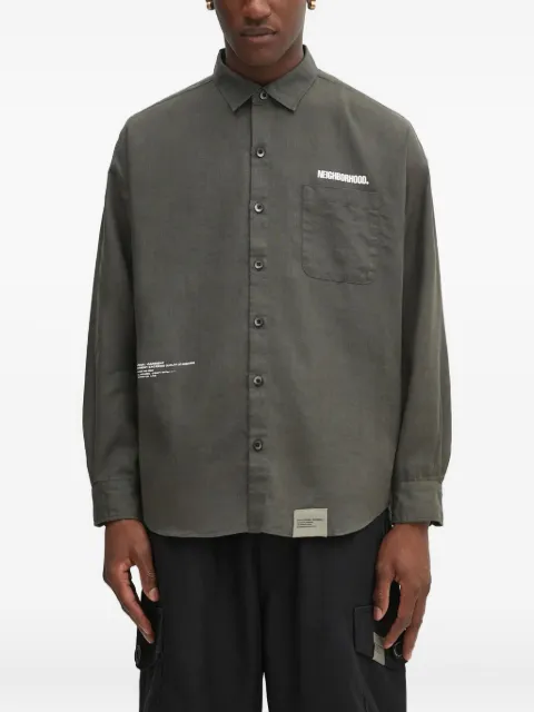 Fiorucci camisa con bolsillo de parche