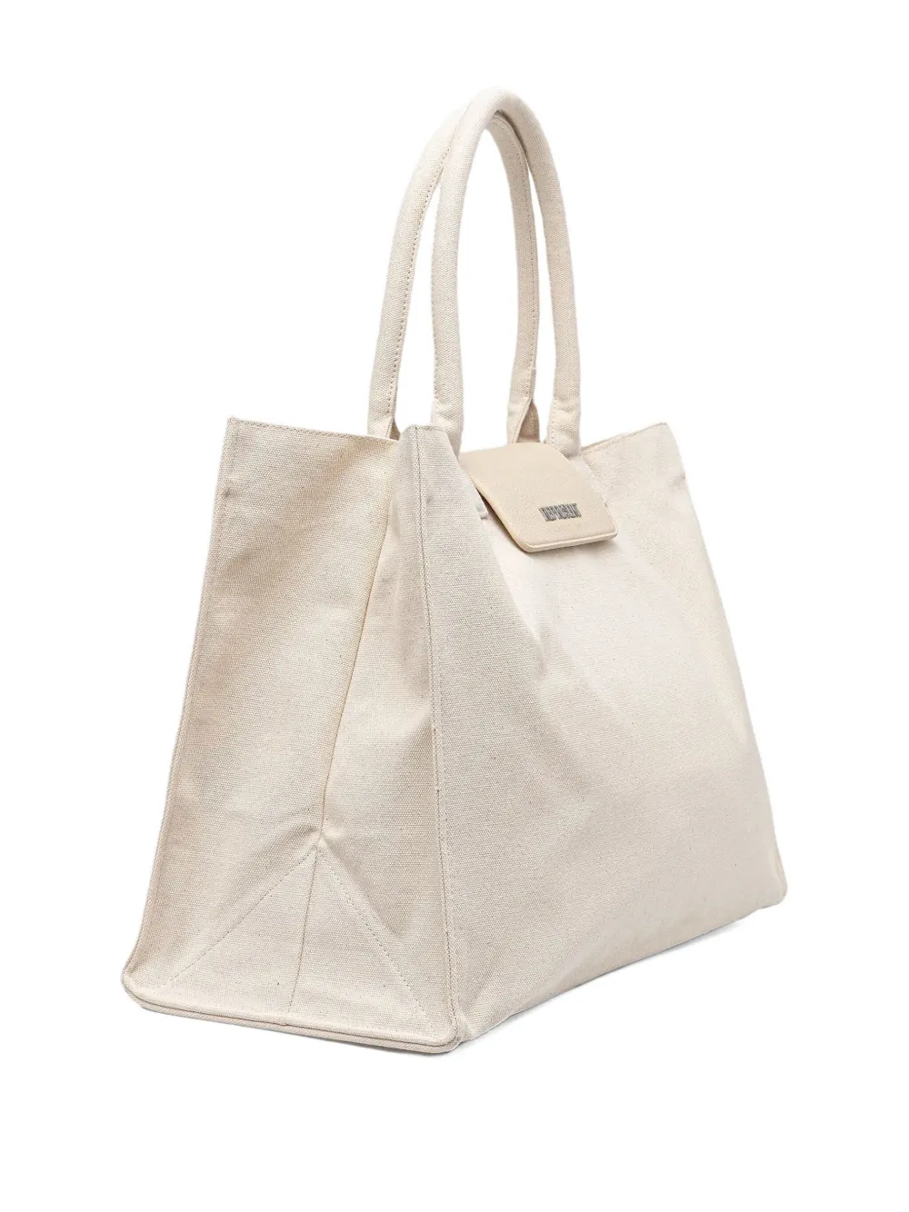 Represent Heuptas met logoplakkaat Beige