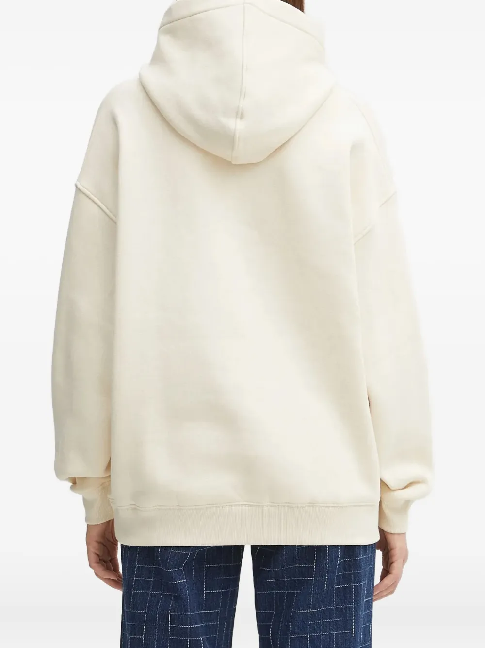 Kenzo Hoodie met veiligheidsspeld en lange mouwen Wit