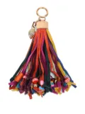 Kurt Geiger London Tassel Beads keyring - Red