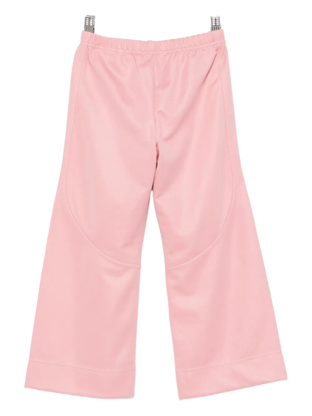 Palm Angels Kids logo-patch track pants Roze