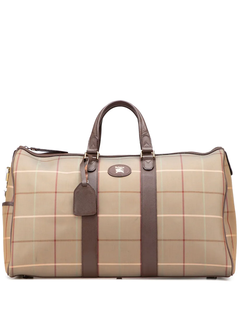 20th Century Vintage Check Canvas travel bag