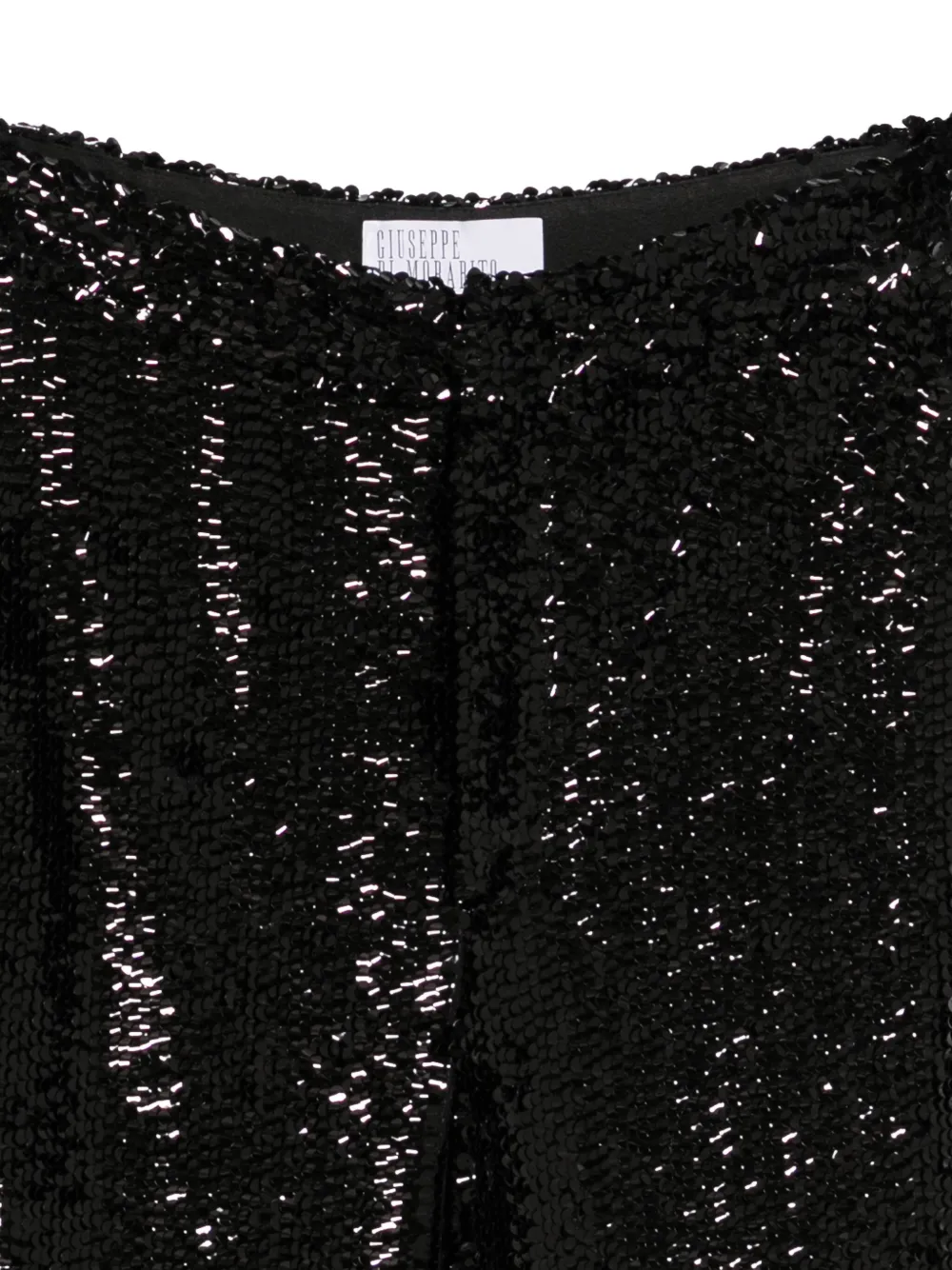 Giuseppe Di Morabito Sequin Palazzo Pants In Black