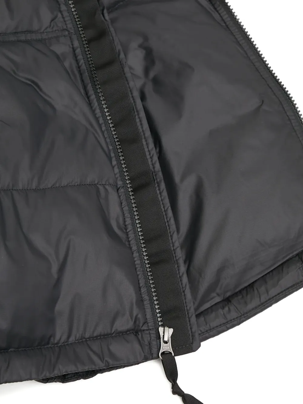 The North Face Cropped donsjack Zwart