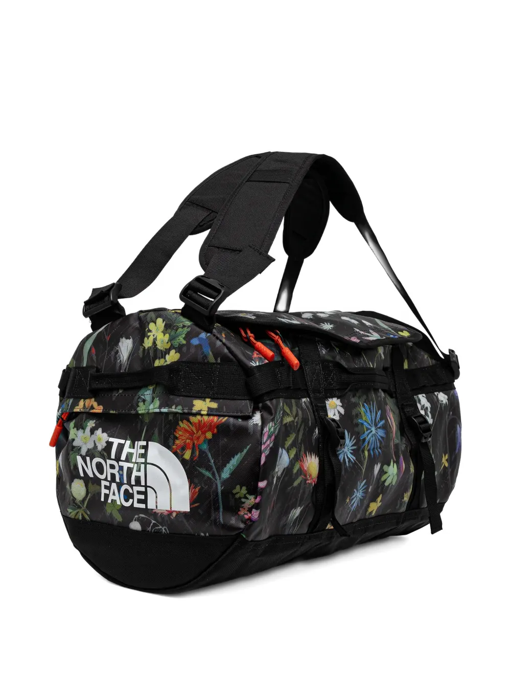 The North Face Duffeltas met bloemenprint Zwart