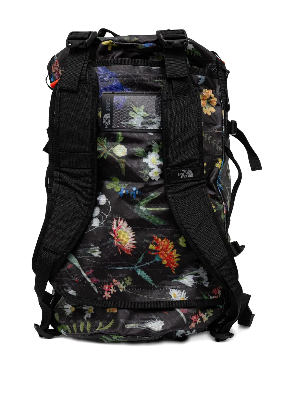The North Face Duffeltas met bloemenprint Zwart