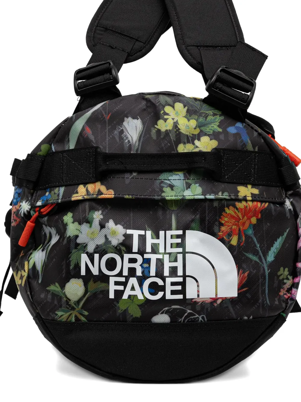 The North Face Duffeltas met bloemenprint Zwart