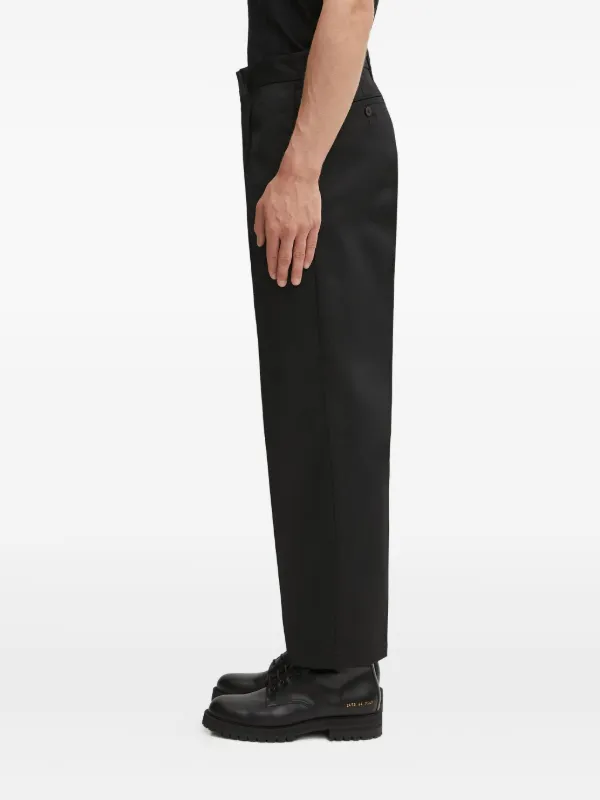 WACKO MARIA Pleated Trousers | Black | FARFETCH IL