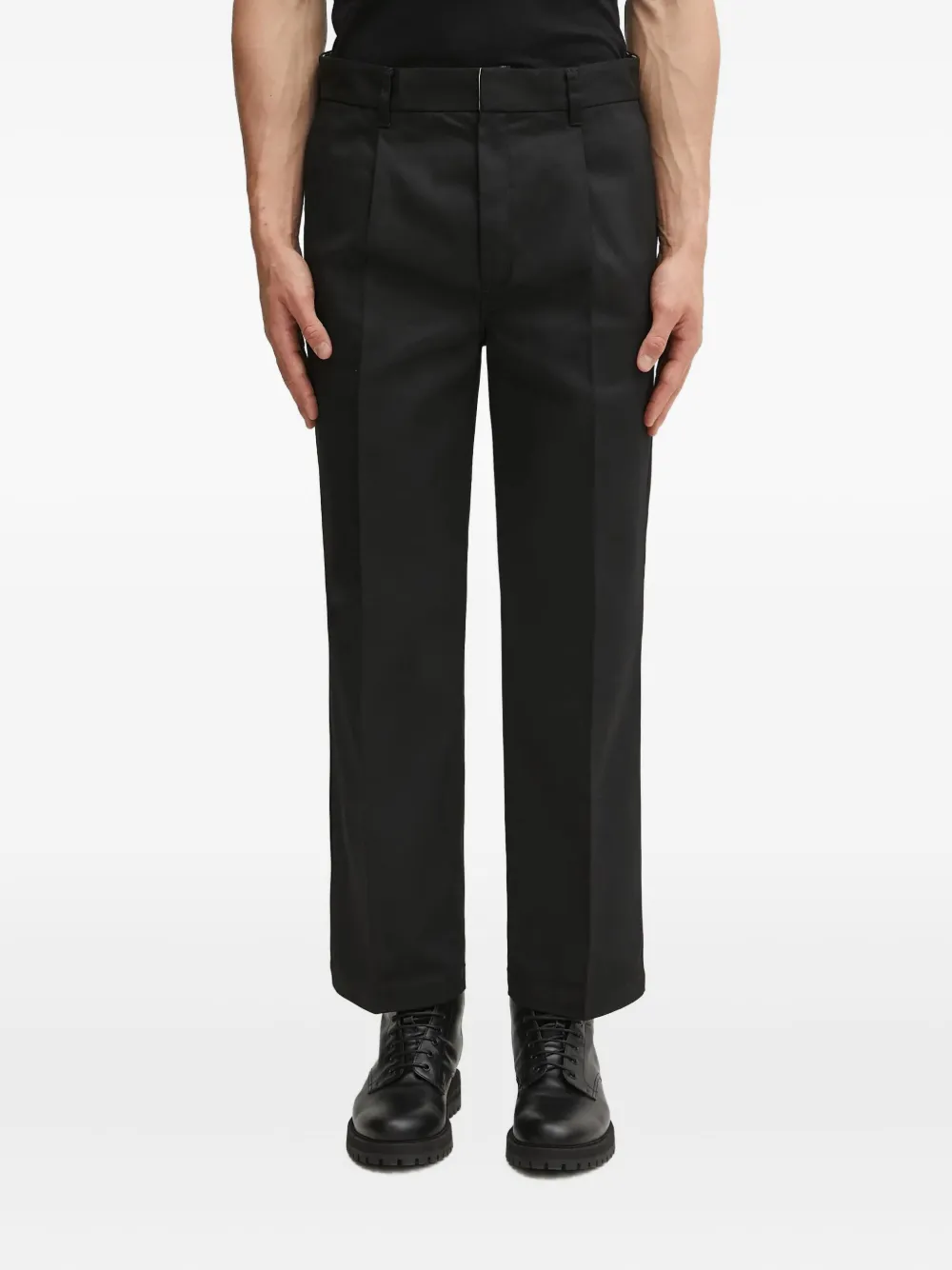 WACKO MARIA pleated trousers | Black | Image 1