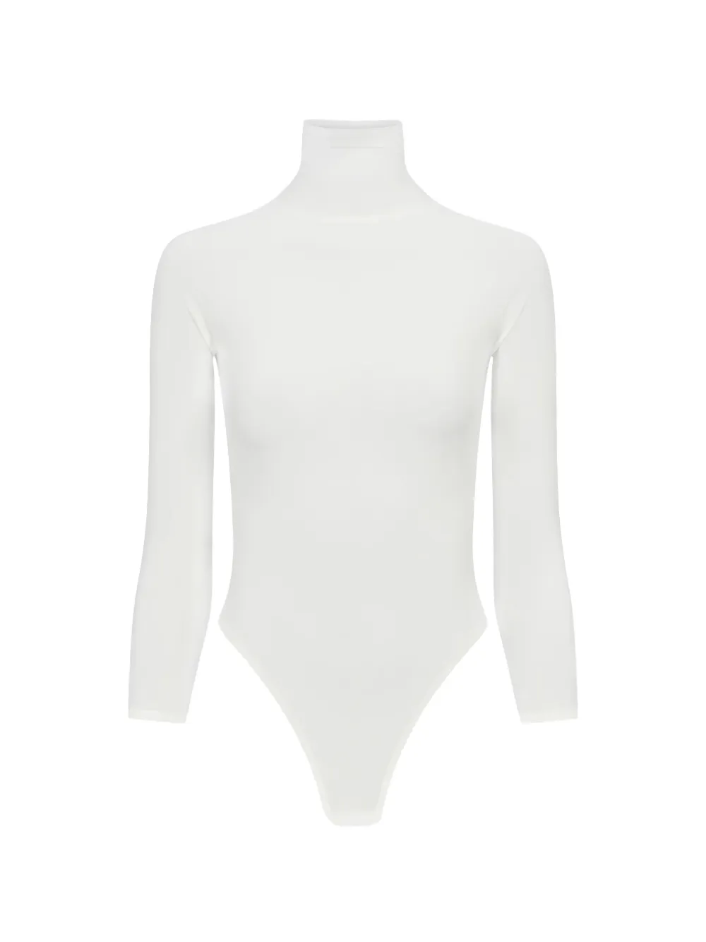 ALALA high-neck long-sleeve bodysuit - Weiß