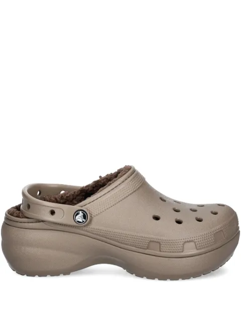 Crocs Platform detail holes slide