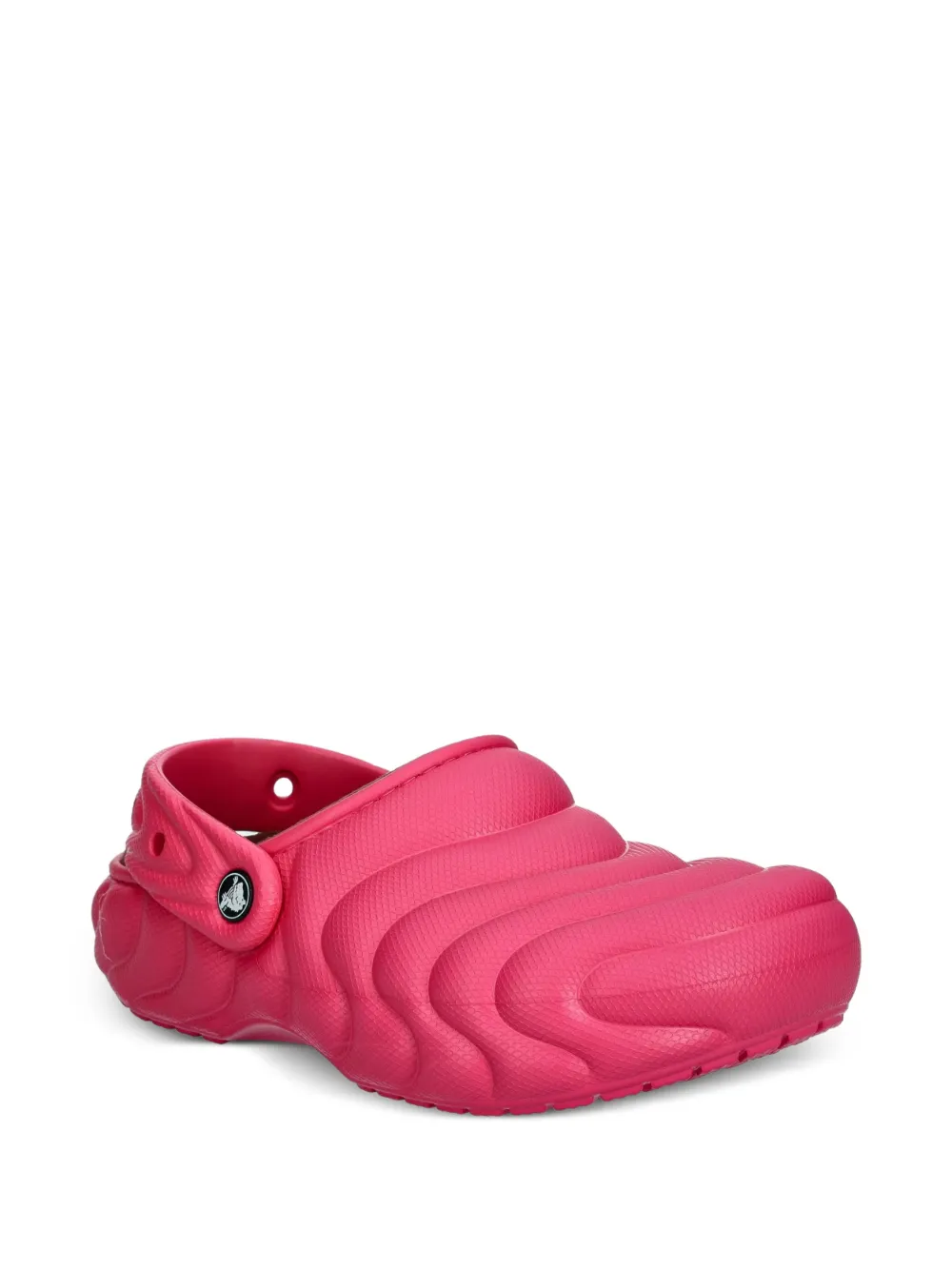 Crocs Slippers met textuur Roze