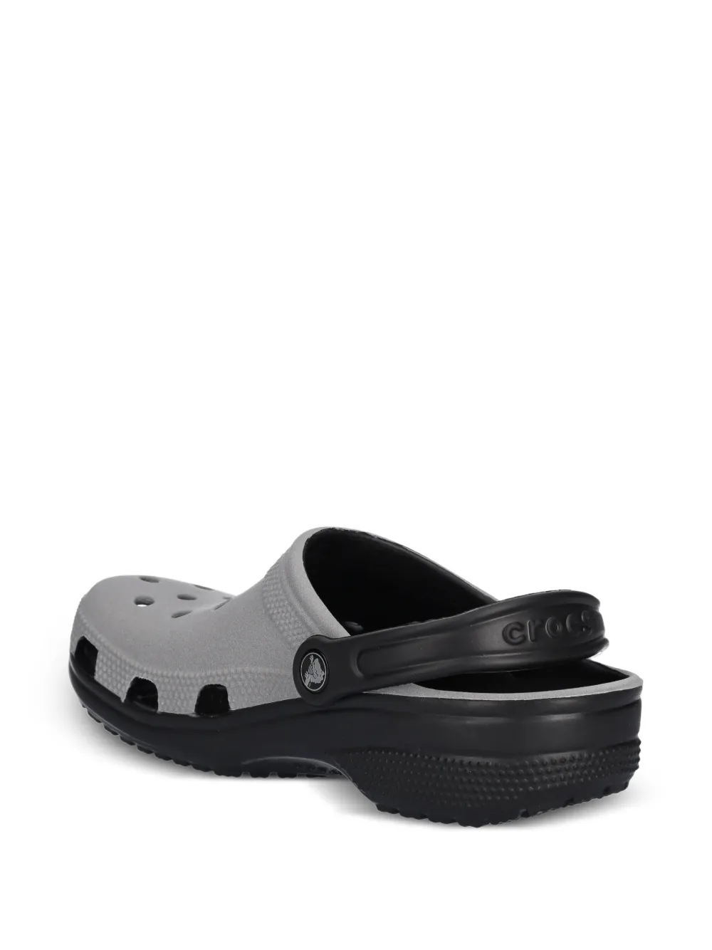 Crocs Slippers met geperforeerde details Grijs
