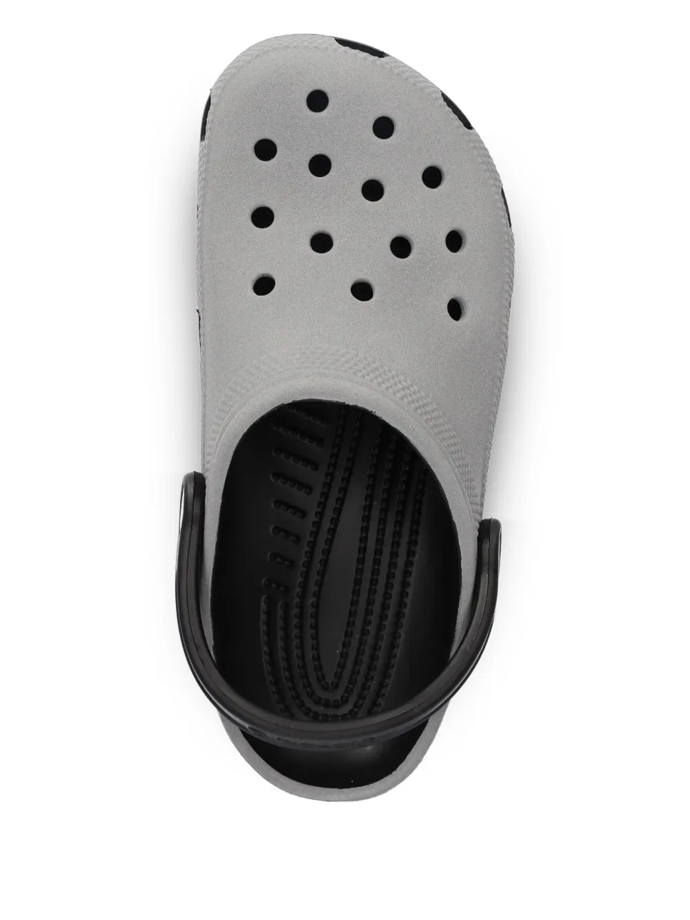 Crocs Slippers met geperforeerde details Grijs