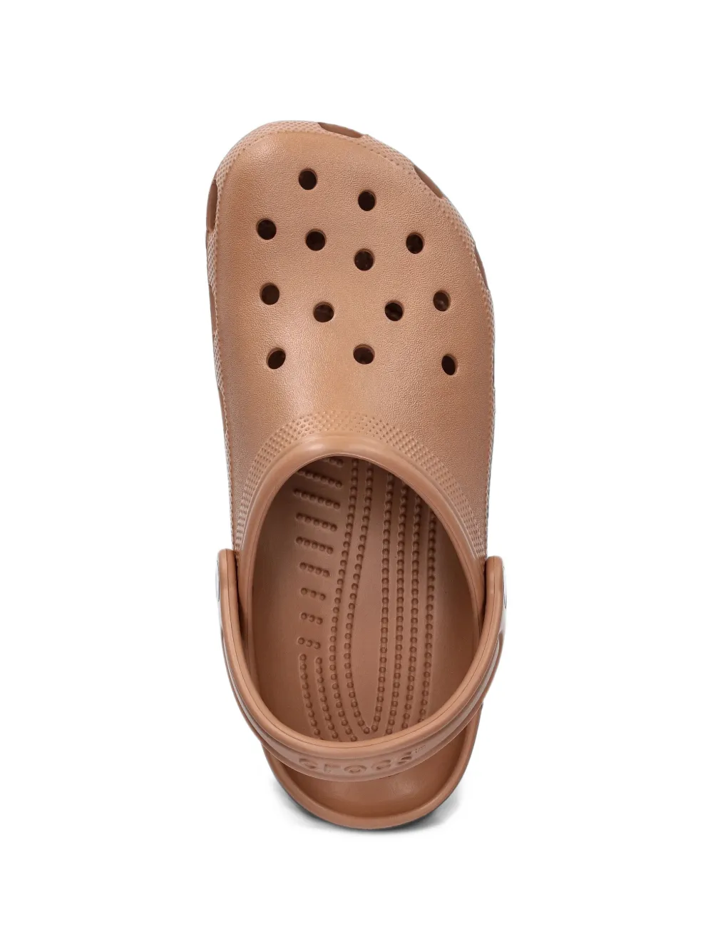 Crocs Perforated Slingback Clogs In Neutral