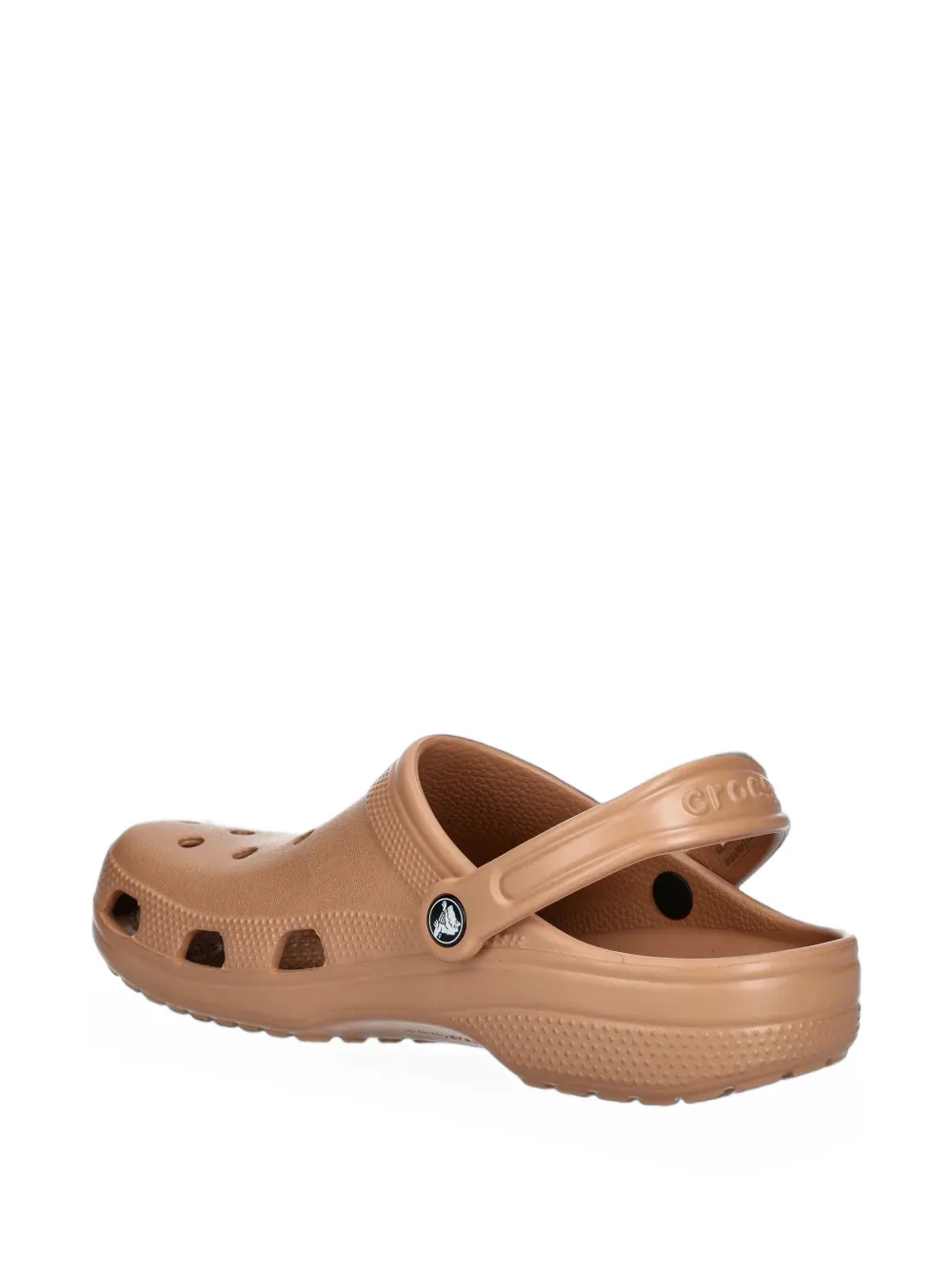 Crocs Perforated Slingback Clogs In Neutral