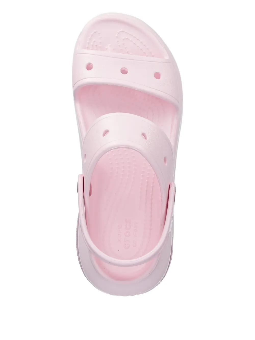 Crocs Sandalen met plateauzool Roze