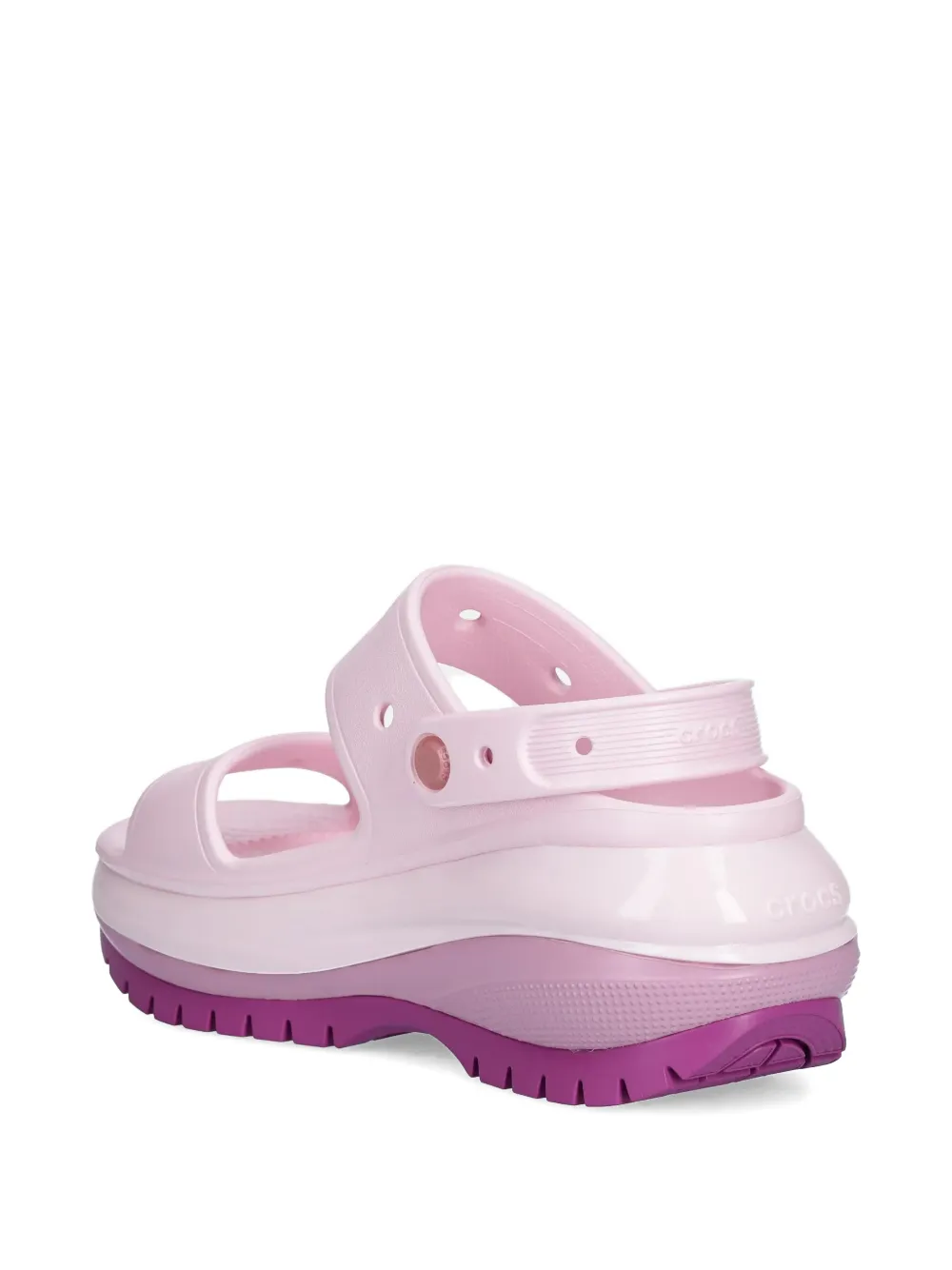 Crocs Sandalen met plateauzool Roze