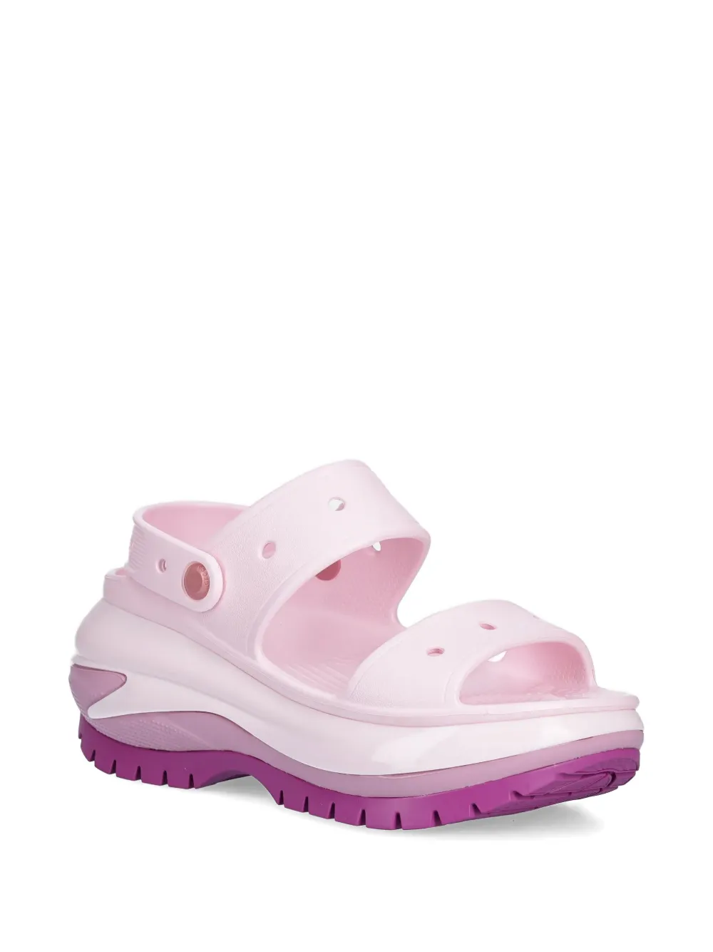 Crocs Sandalen met plateauzool Roze