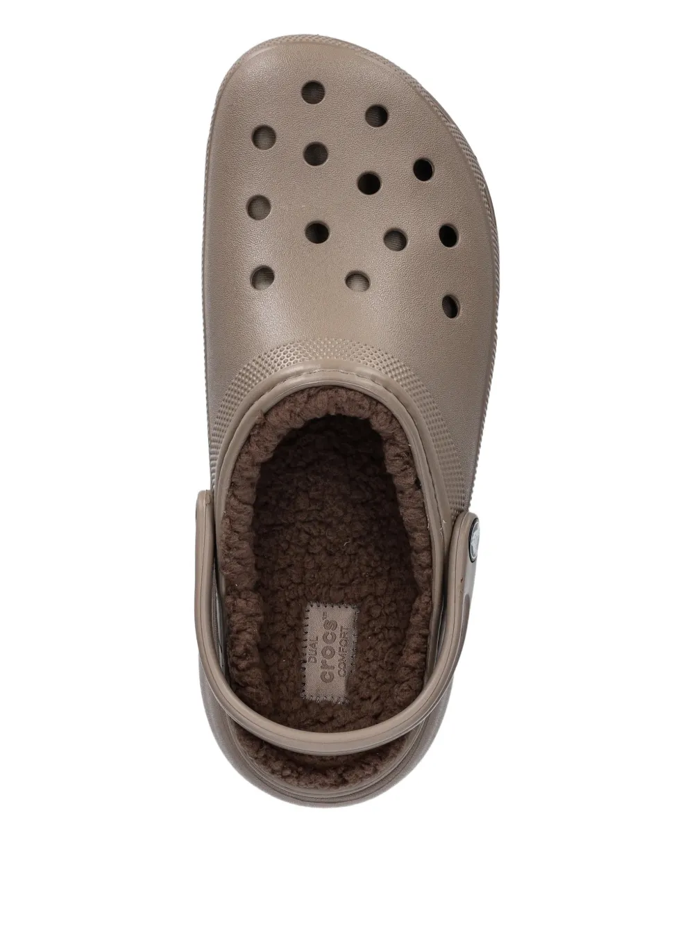 Crocs Klompen met plateauzool Beige
