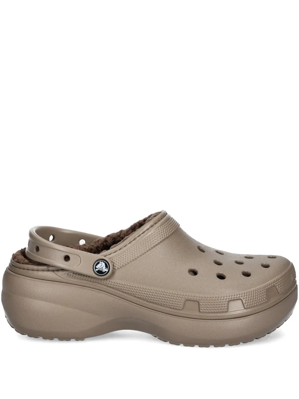 Crocs Clogs con plateau - Toni neutri