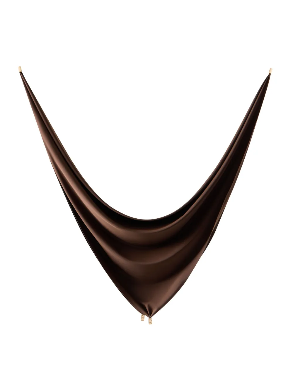 Korobeynikov Square-shaped Embellished Headscarf In Burgundy