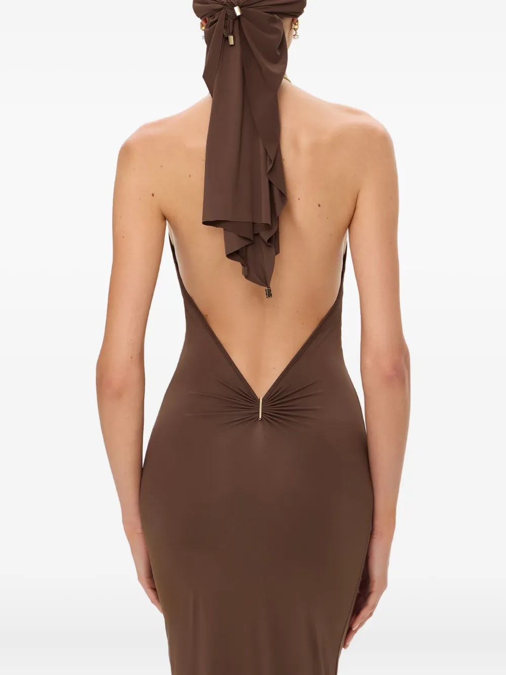 Korobeynikov Square-shaped Embellished Headscarf In Burgundy