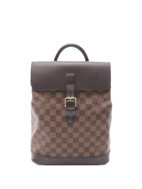 Louis Vuitton Pre-Owned Zaino Soho a quadri 2002