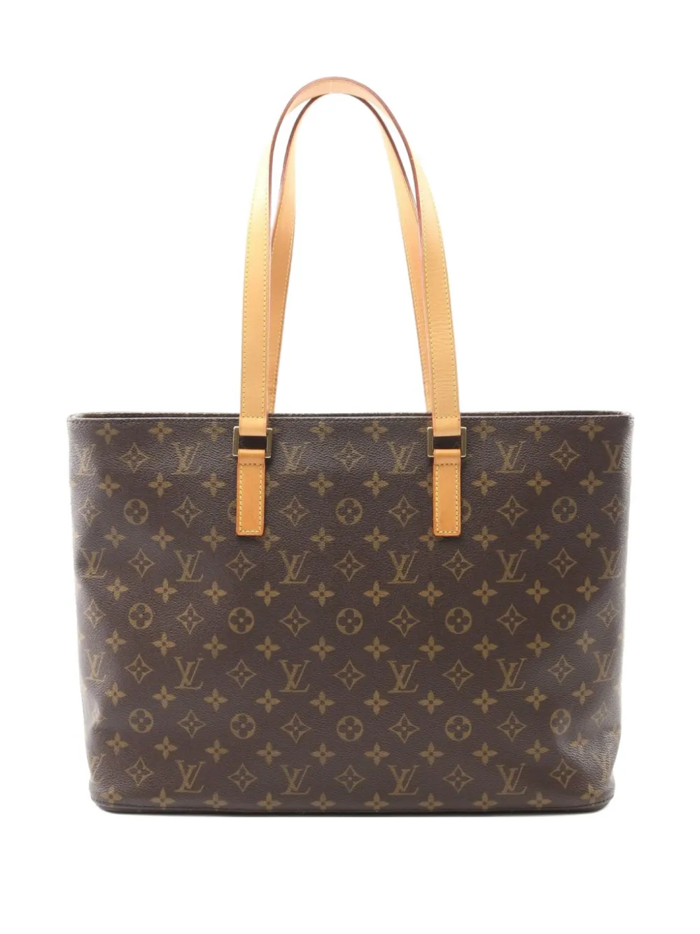 Pre-owned Louis Vuitton 2006 Luco Leather Tote Bag In Brown