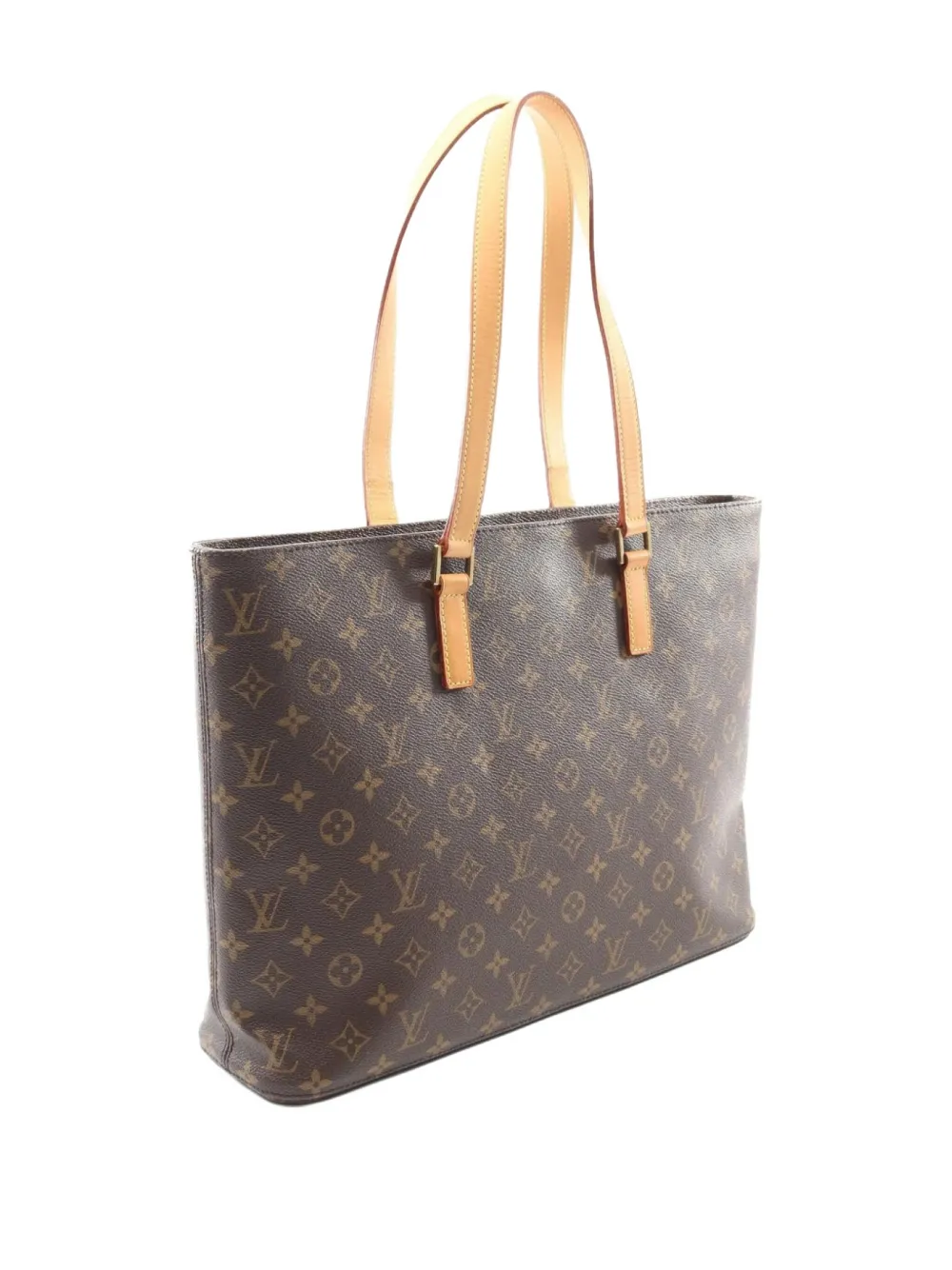 Pre-owned Louis Vuitton 2006 Luco Leather Tote Bag In Brown