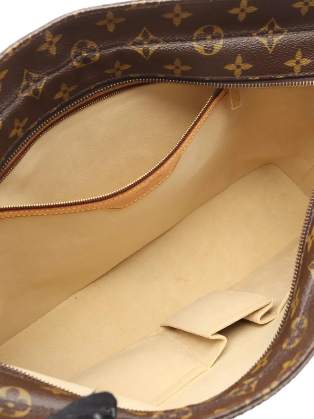 Pre-owned Louis Vuitton 2006 Luco Leather Tote Bag In Brown