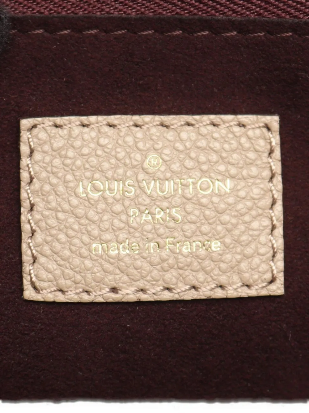 Pre-owned Louis Vuitton 2021 Neverfull Mm Leather Tote Bag In Neutral