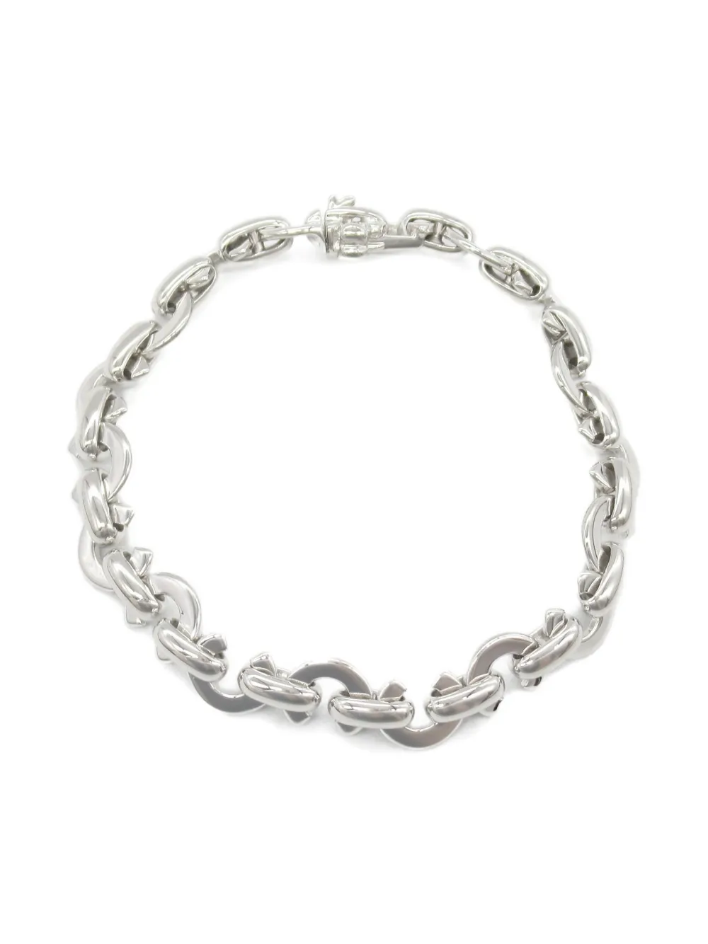CHANEL Pre-Owned 18K white gold chain bracelet | Silver | Image 1