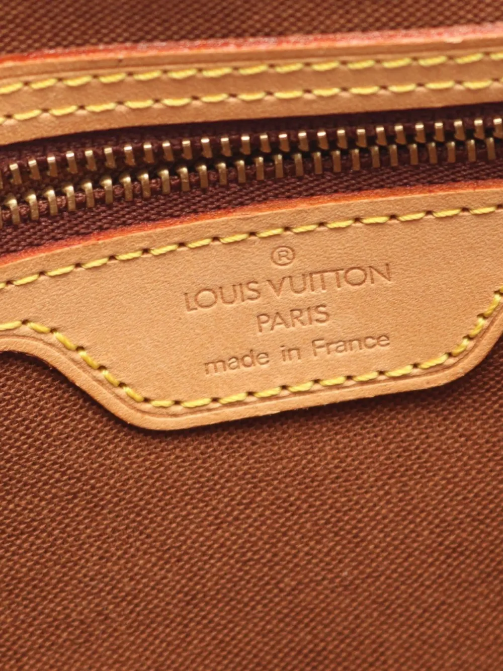 Pre-owned Louis Vuitton 2003 Mini Looping Handbag In Brown