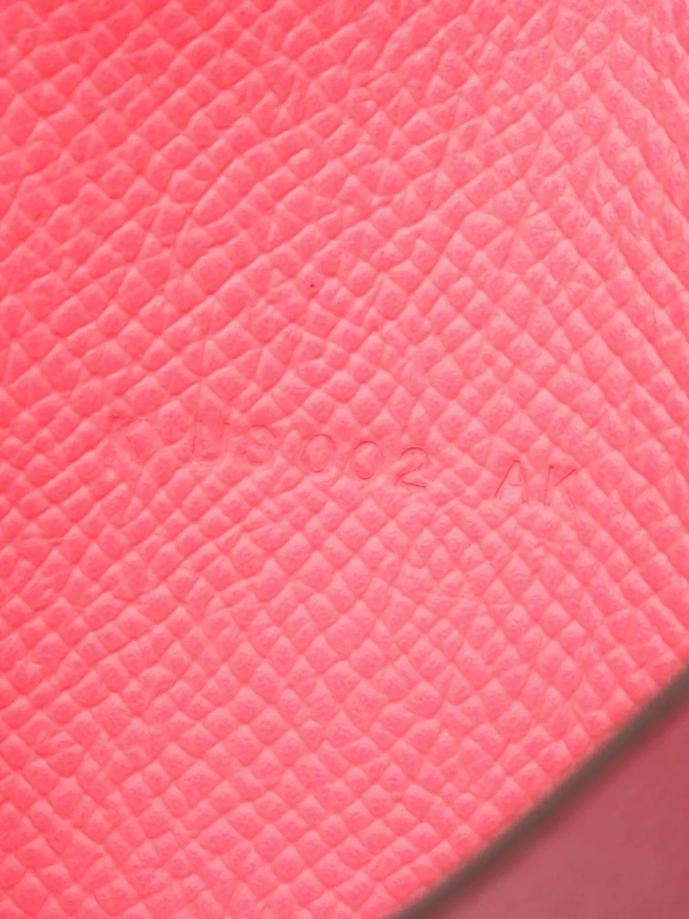 Pre-owned Hermes 2025 Mini Bear Cardcase In Pink