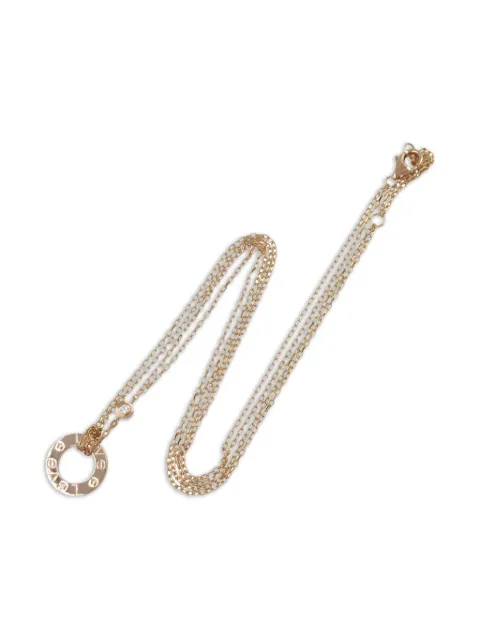 Cartier Collana Love Circle in oro rosa 18kt 2010