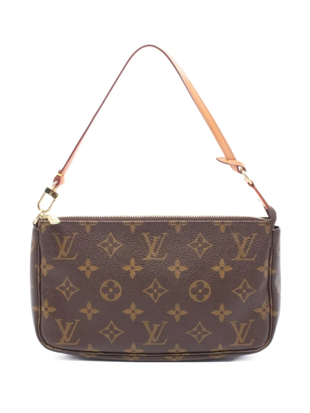 Louis Vuitton Pre-Owned 2001 ポシェット アクセソワール ハンドバッグ - ブラウン Louis Vuitton Pre-Owned 2001 ポシェット アクセソワール ハンドバッグ - ブラウン