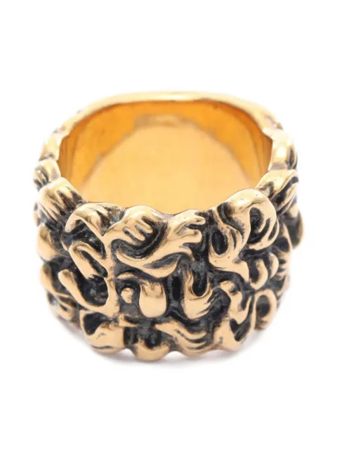 Gucci Pre-Owned 2010s textured ring