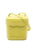 Céline Pre-Owned 10s small Cuir Triomphe bucket bag - Yellow