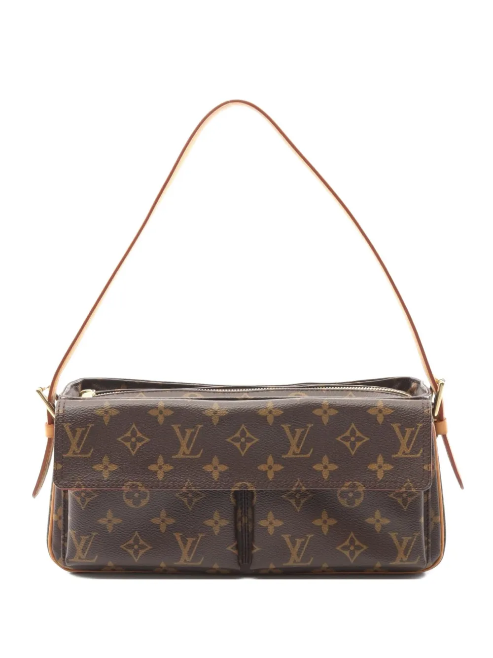 Louis Vuitton Pre-Owned 2003 ヴィバシテ MM ショルダーバッグ - ブラウン Louis Vuitton Pre-Owned 2003 ヴィバシテ MM ショルダーバッグ - ブラウン