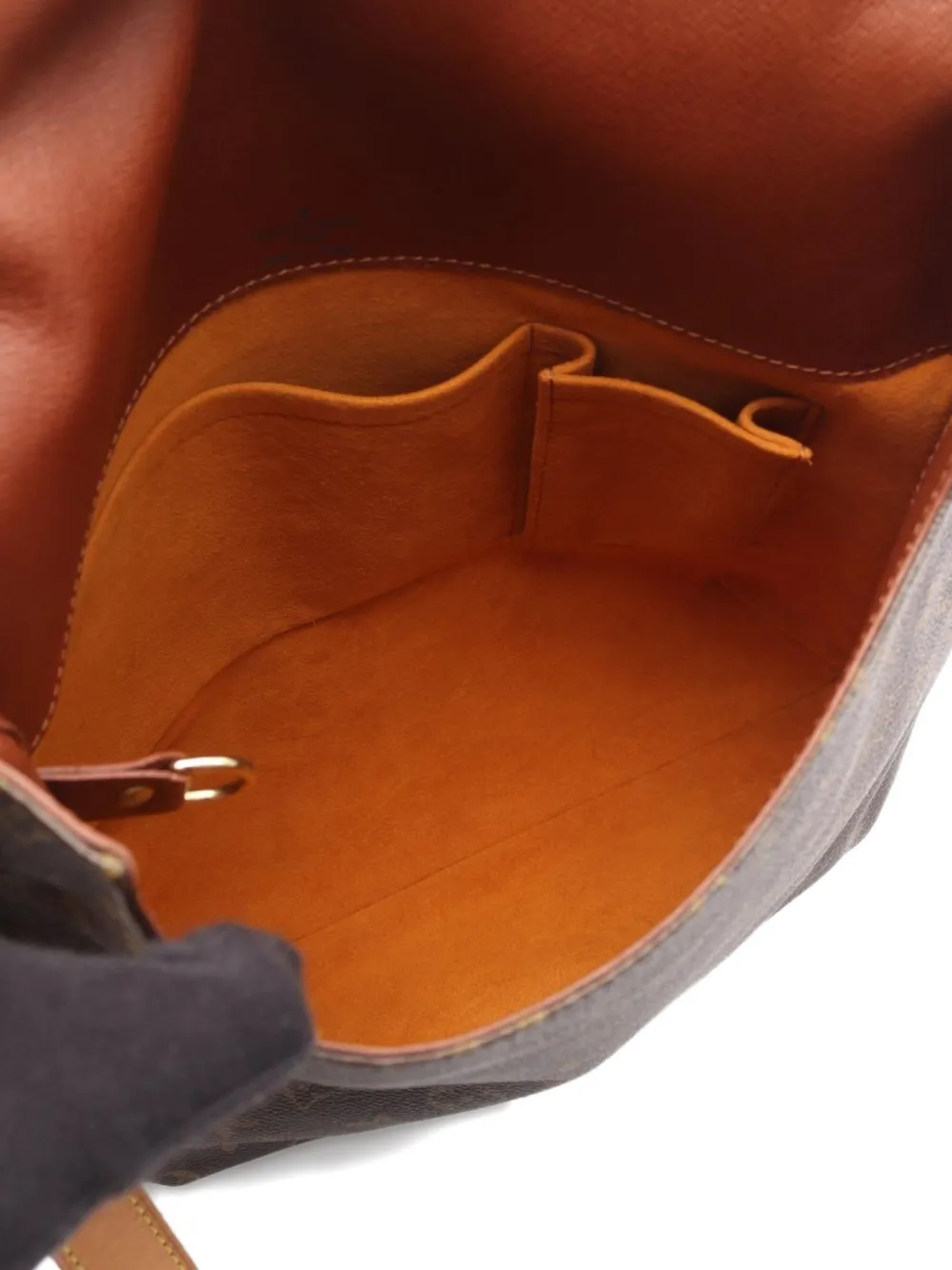 Pre-owned Louis Vuitton 2002 Musette Shoulder Bag In Brown