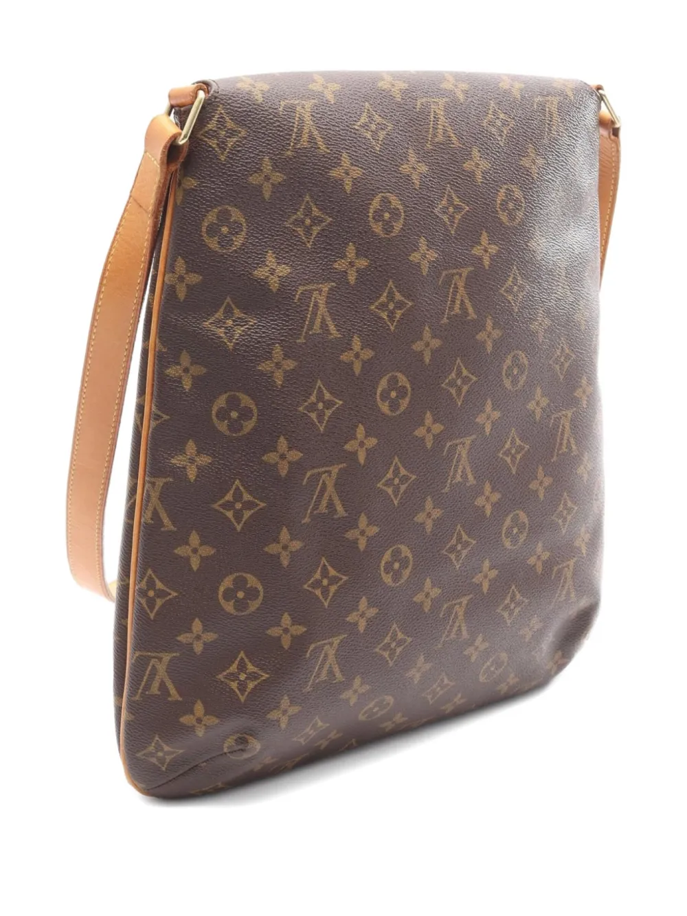 Pre-owned Louis Vuitton 2002 Musette Shoulder Bag In Brown
