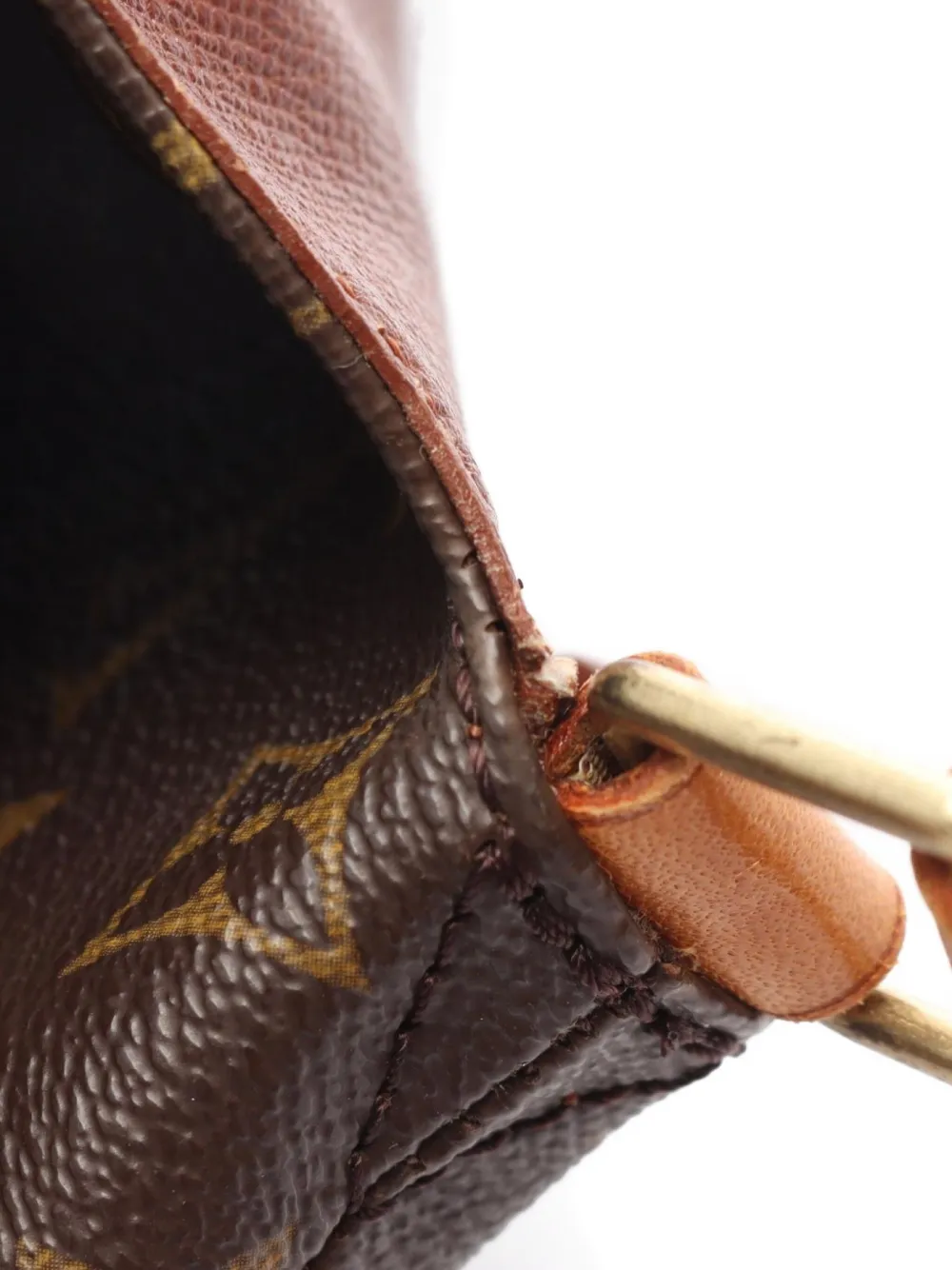 Pre-owned Louis Vuitton 2002 Musette Shoulder Bag In Brown